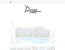Tablet Screenshot of davisandsons.com